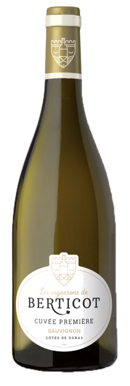Cuvée Première Sauvignon, AOP Côtes de Duras, blanc
