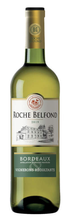 Roche Belfond, HVE, blanc, sauvignon, en appellation AOP Bordeaux