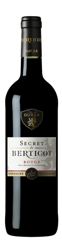 Secret de Berticot, Rouge, en appellation AOP Côtes de Duras